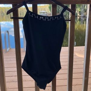 Black Mirella dance leotard
